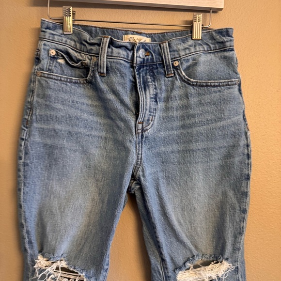 MADEWELL Perfect Vintage Ripped Jeans - Petite - Picture 4 of 8